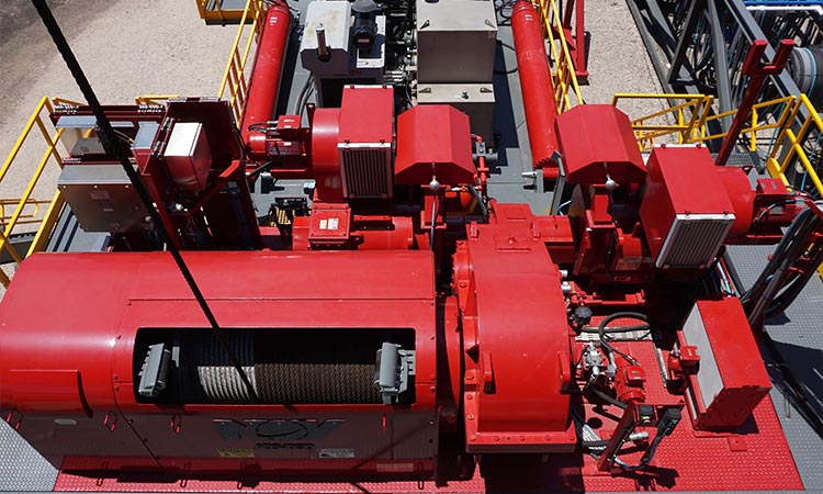 What is drilling drawworks